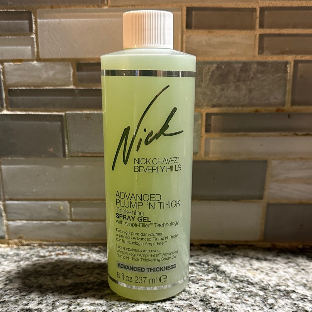 Nick Chavez Advanced hair Plump 'N Thick Spray Gel - Green